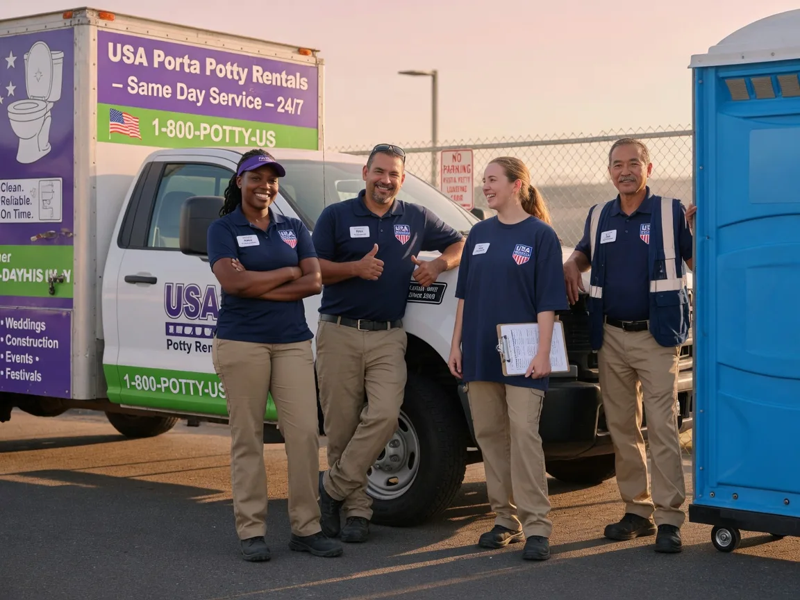 Porta Potty Rental company in Huntsville, AR