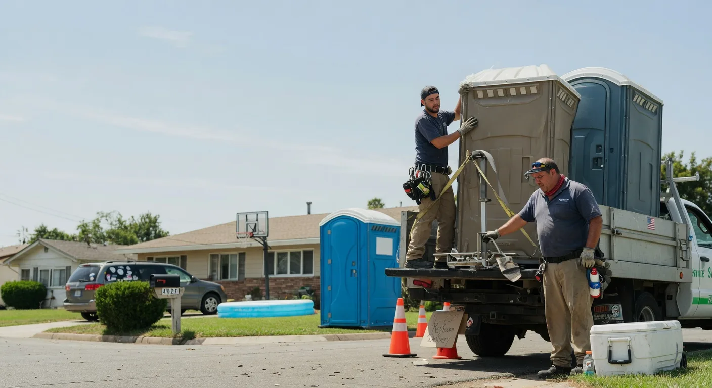 Porta Potty Rental in Huntsville, AR near me