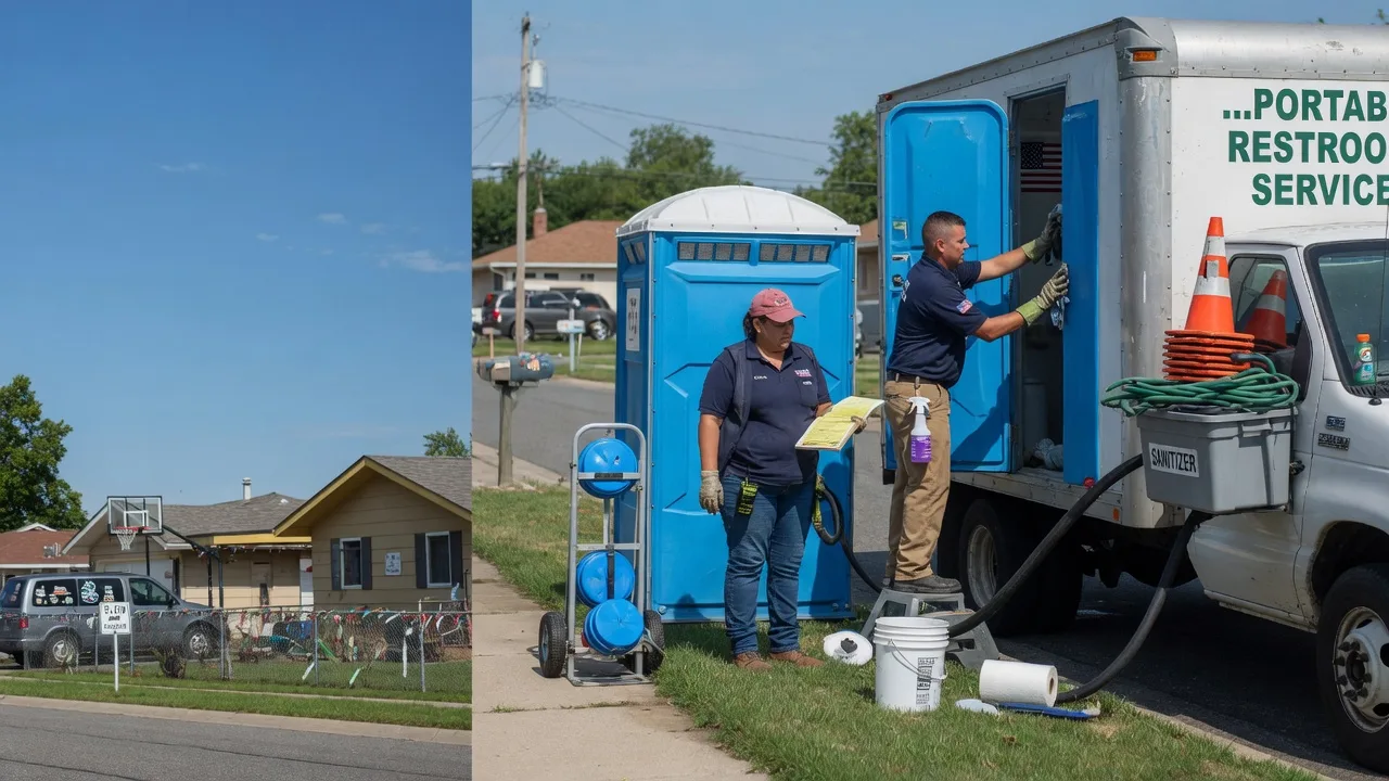 Portable Toilet Rental in Huntsville, AR near me